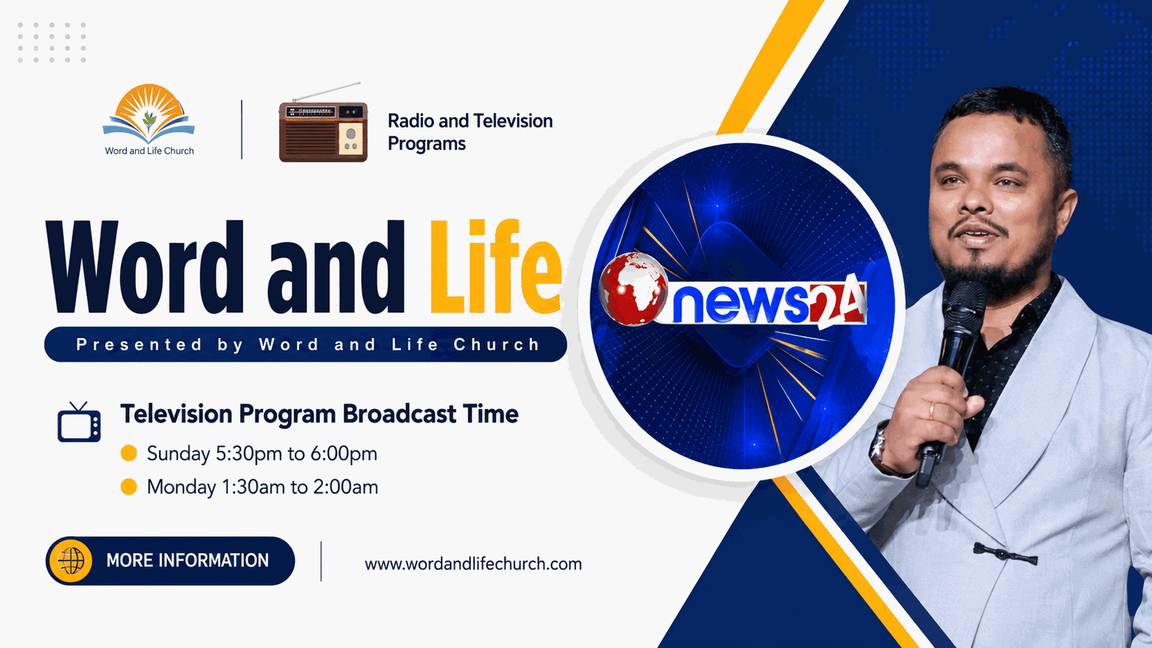 Word and Life on News24 TV